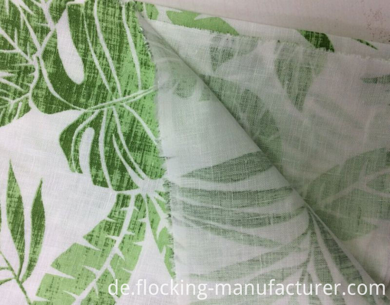 100%Linen Printed Garment Fabric, Home Textiles Fabric